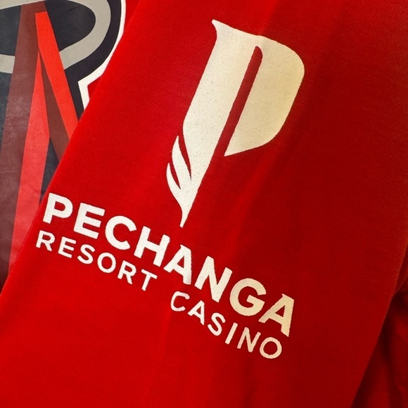 Los Angeles Angles MLB Red Light Weight Hoodie Mens Size XL - Picture 10 of 10